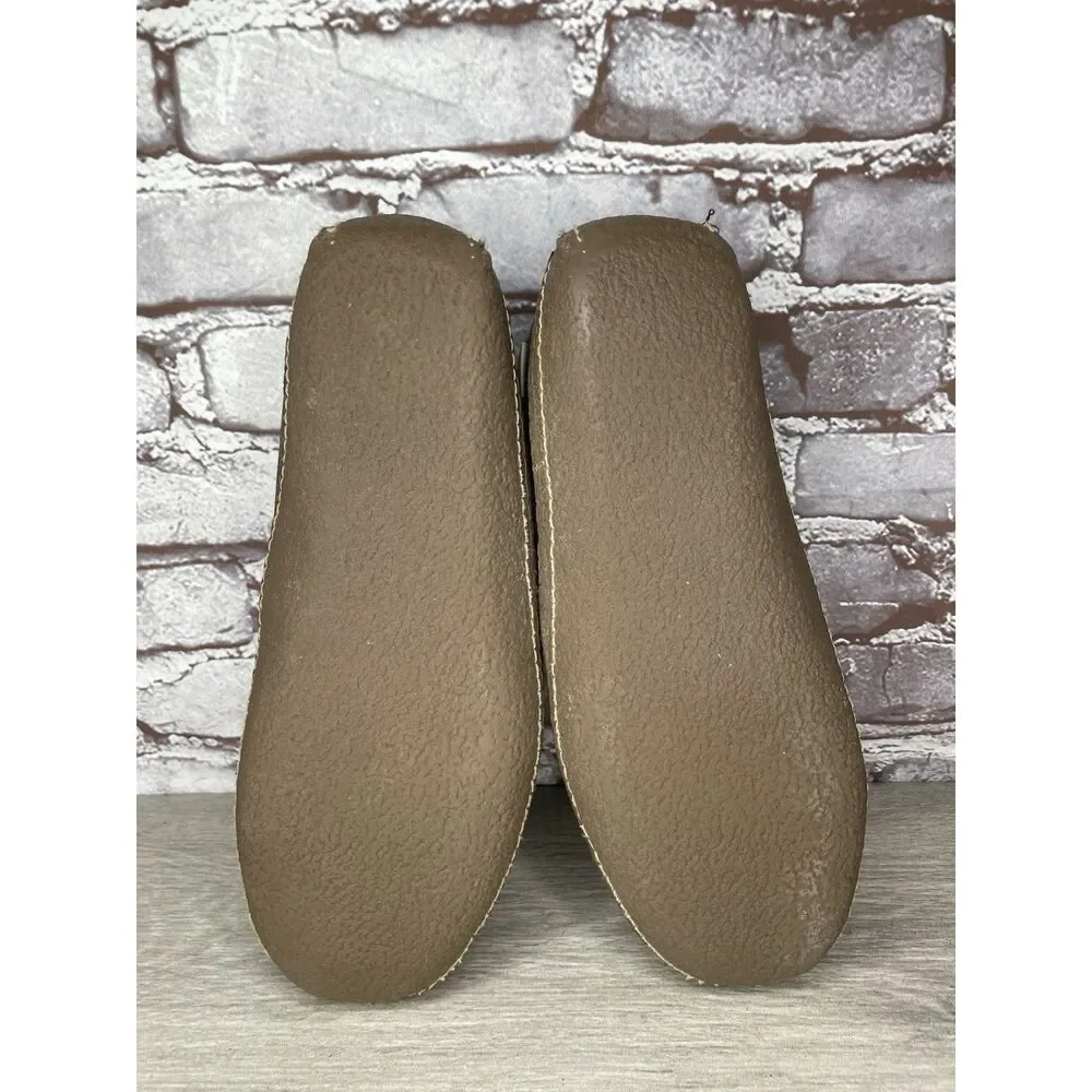 L.L. Bean Pebble Brown Leather Moccasin Slip On Loafers Shoes Men Sz 10M US/43EU - Picture 8 of 16